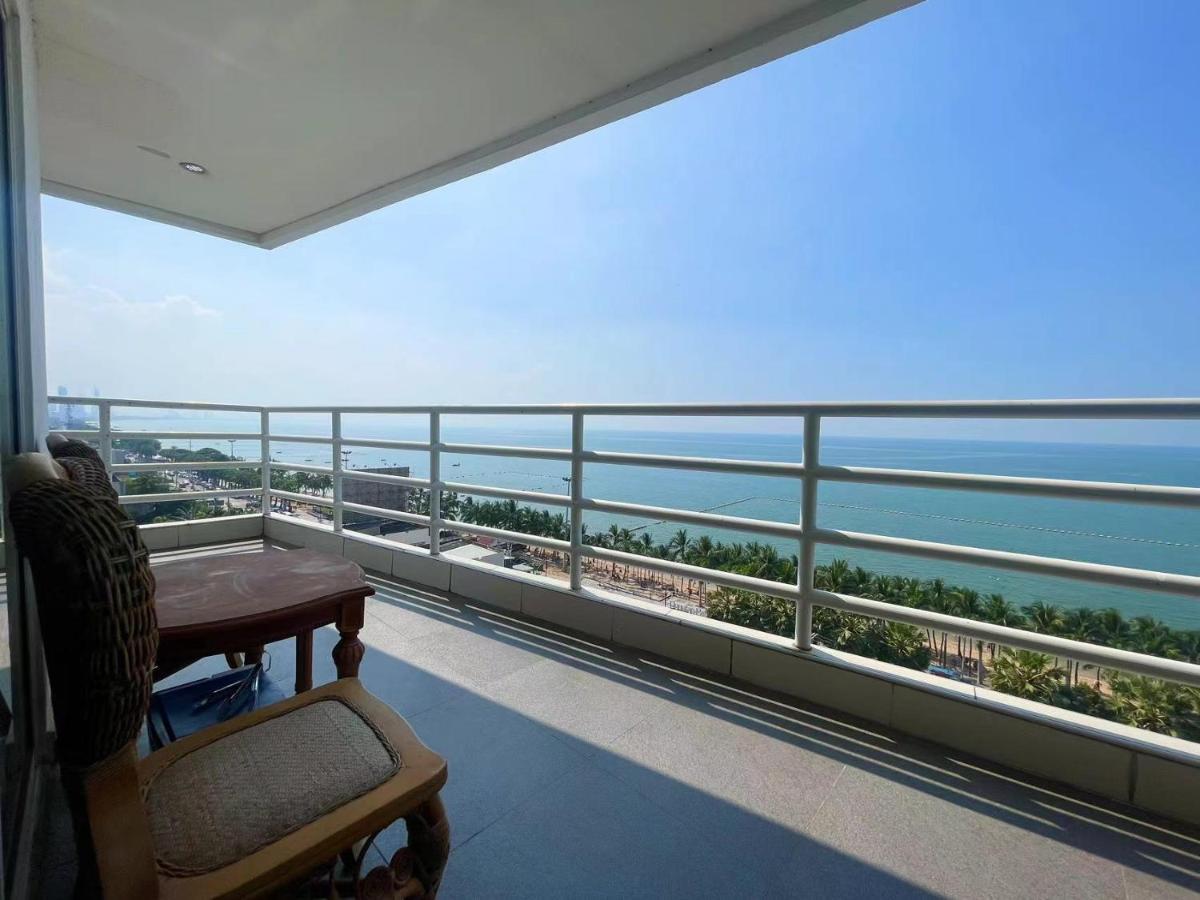Beautiful Sea View Beach Front Condo Pattaya Zewnętrze zdjęcie