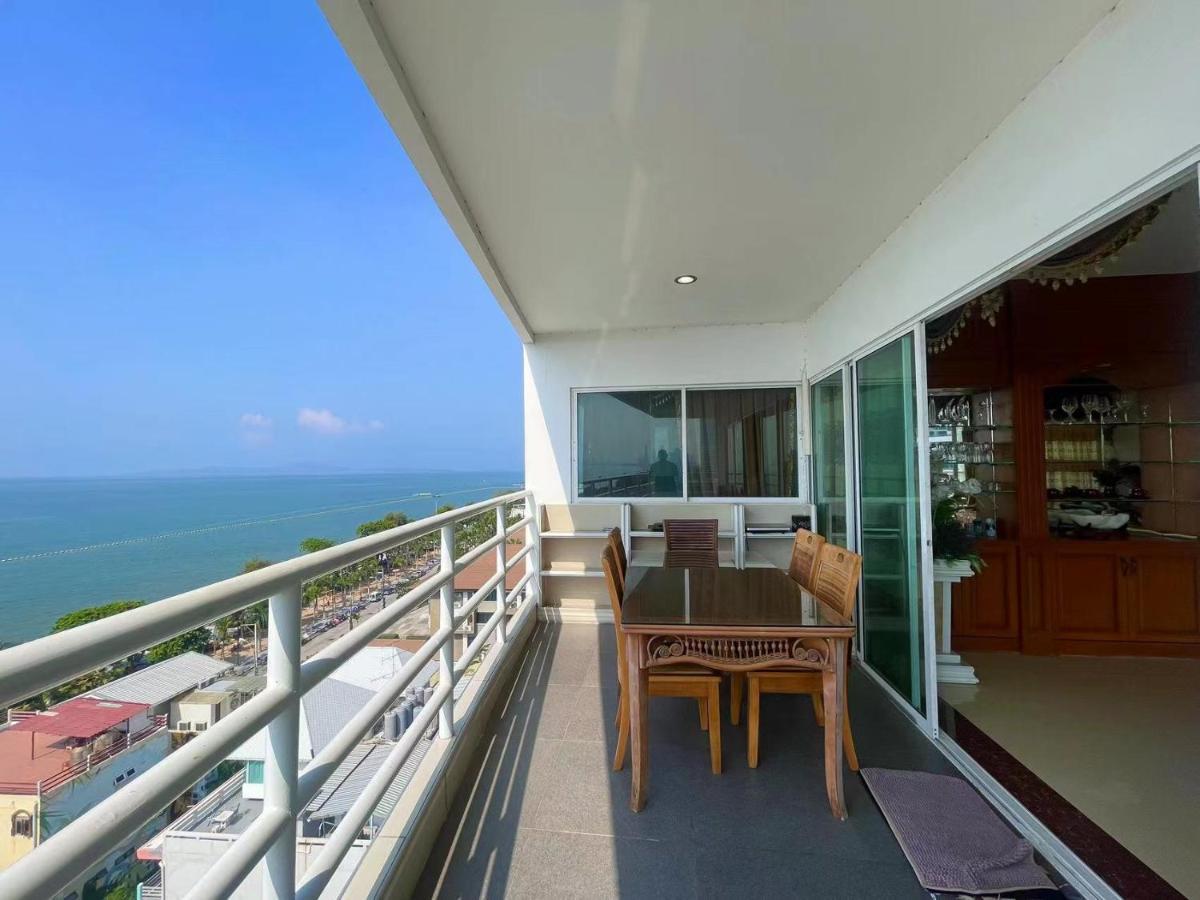 Beautiful Sea View Beach Front Condo Pattaya Zewnętrze zdjęcie