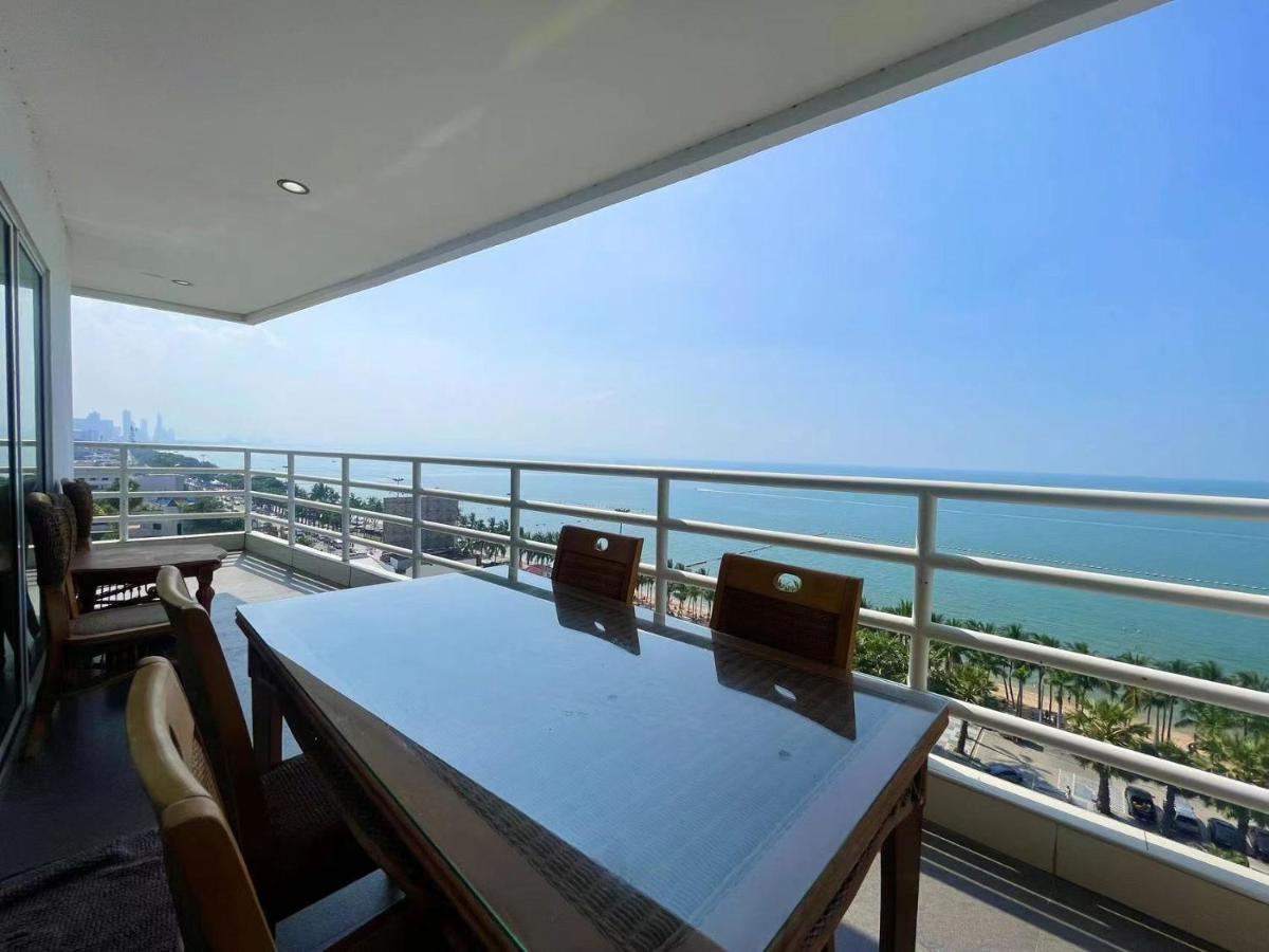 Beautiful Sea View Beach Front Condo Pattaya Zewnętrze zdjęcie